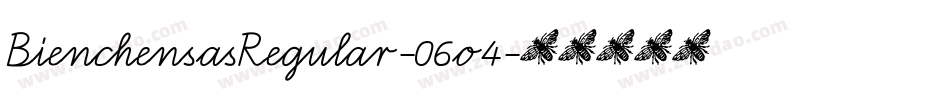 BienchensasRegular-06o4字体转换