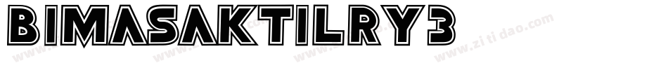 Bimasakti-LrY3字体转换