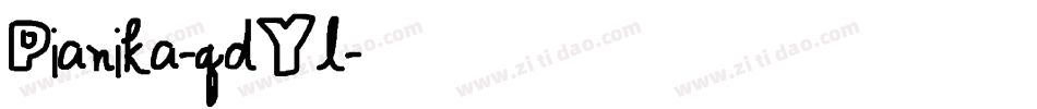 Pianika-qdYl字体转换