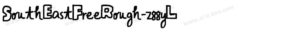 SouthEastFreeRough-z88yL字体转换