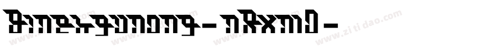 Binehgunong-nRxmO字体转换
