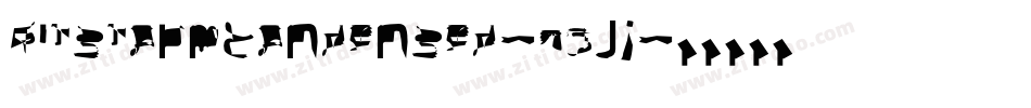 BitstormCondensed-95Jj字体转换