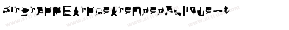 BitstormExtraextendedOblique-Yrjq字体转换
