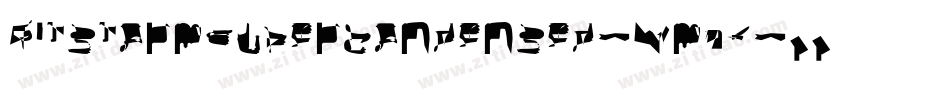 BitstormSupercondensed-wm42字体转换