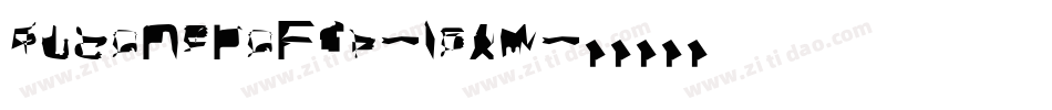 BucaneraFfp-16xM字体转换