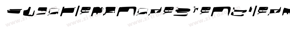 SugarlemonadestenciledMedium-20WW字体转换