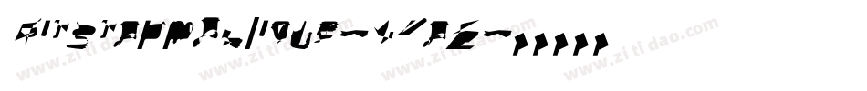 BitstormOblique-v7oZ字体转换