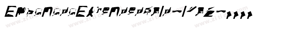 EmpanadaExtendedBold-l7oZ字体转换 EmpanadaExtendedBold-l7oZ字体转换