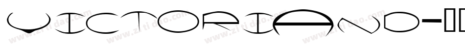 VictorianD字体转换