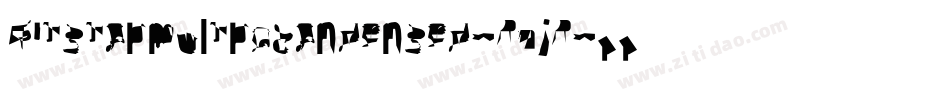 BitstormUltracondensed-P4jP字体转换