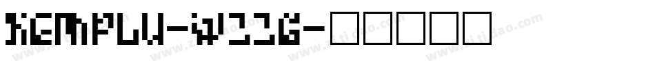 Kemplu-W11G字体转换