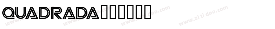 Quadrada字体转换