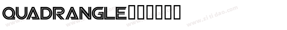 Quadrangle字体转换