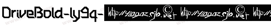 DriveBold-ly9q字体转换