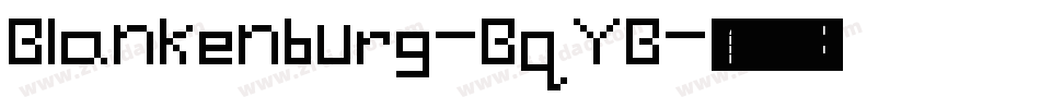 Blankenburg-BqYB字体转换