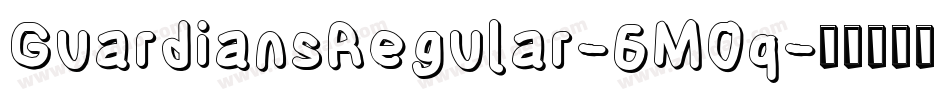 GuardiansRegular-6M0q字体转换