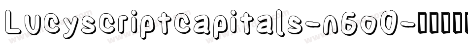 Lucyscriptcapitals-n6o0字体转换