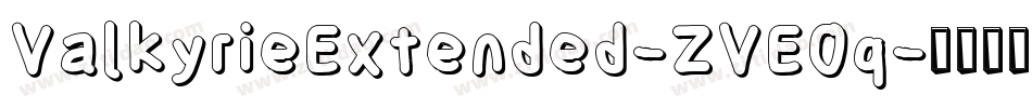 ValkyrieExtended-ZVE0q字体转换