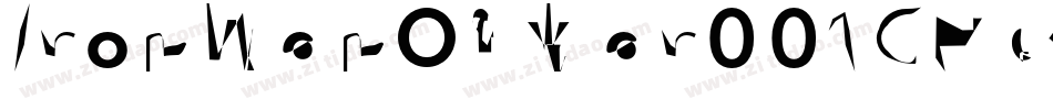 IronManOfWar001CNcv-9W7K字体转换