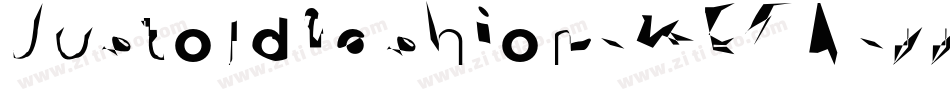 Justoldfashion-XE7K字体转换