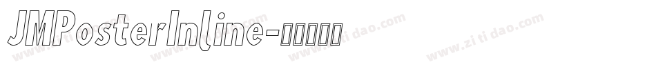 JMPosterInline字体转换