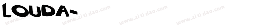 Louda字体转换