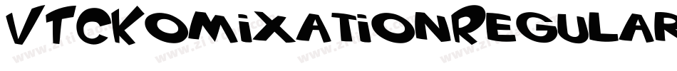 VTCKomixationRegular字体转换