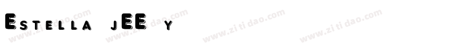 Estella-jEE6y字体转换