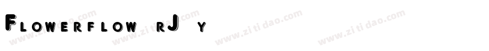 Flowerflow-rJ6y字体转换