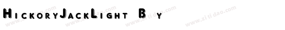 HickoryJackLight-B6y3字体转换