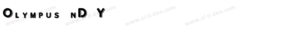 Olympus-nD6Y字体转换