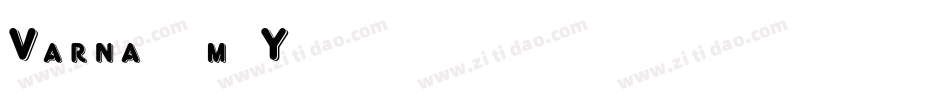 Varna-6m6Y字体转换