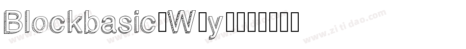 Blockbasic-W2y4字体转换