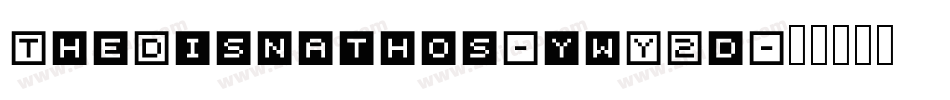 TheDisnathos-ywY2d字体转换