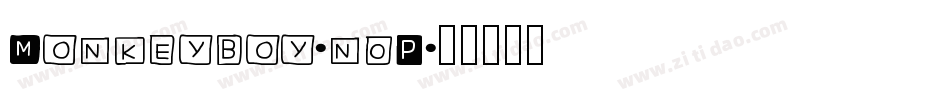 Monkeyboy-n0P字体转换