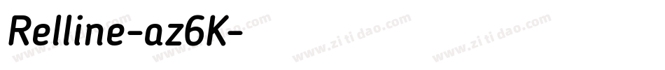 Relline-az6K字体转换