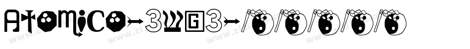 Atomico-3wg3字体转换