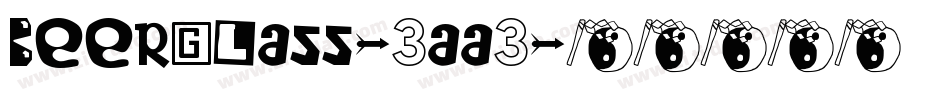 Beerglass-3aa3字体转换