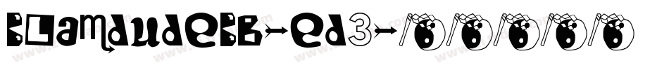 BlamdudeBb-ed3字体转换