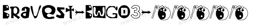 Bravest-BWGD3字体转换