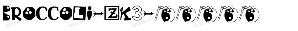 Broccoli-zK3字体转换