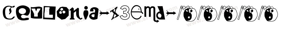 Ceylonia-X3Emd字体转换