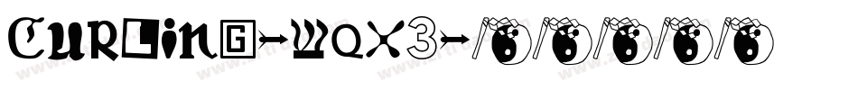 Curling-wqx3字体转换