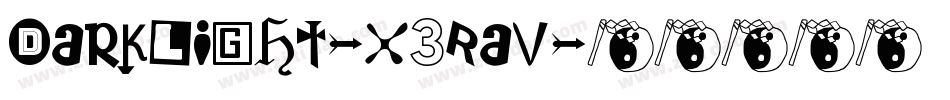 Darklight-x3RaV字体转换