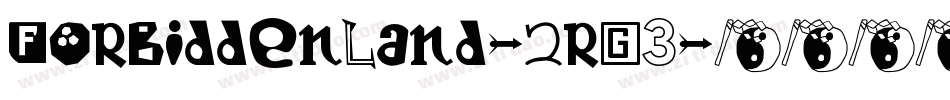 ForbiddenLand-2rg3字体转换