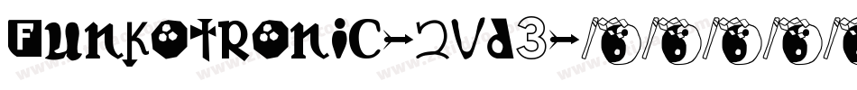 Funkotronic-2vd3字体转换