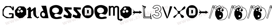 GondessDemo-L3VxD字体转换