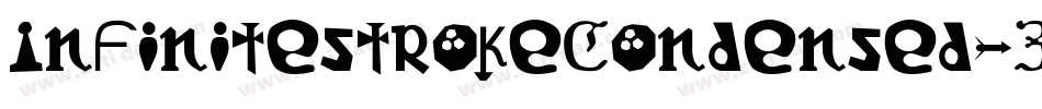 InfinitestrokeCondensed-ZVEK3字体转换