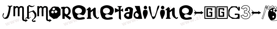Jmhmorenetadivine-ggG3字体转换