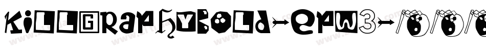 KillgraphyBold-epW3字体转换